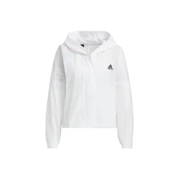 Adidas Cropped Coat Women's White