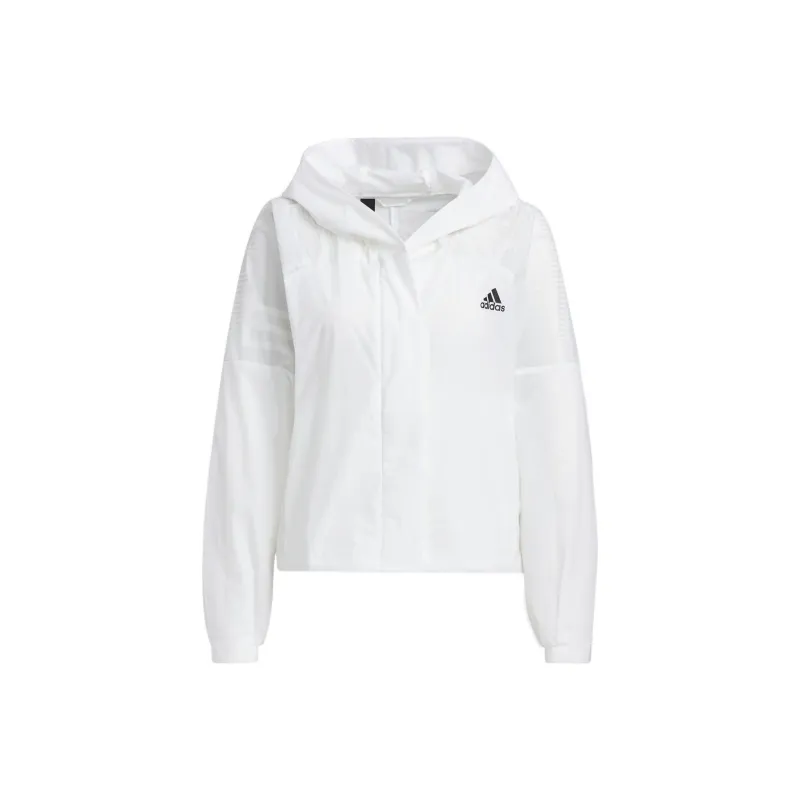 Adidas Cropped Coat Women's White-0