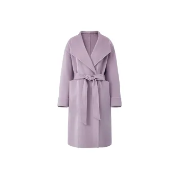 PEACEBIRD Coat Women's Gray Purple