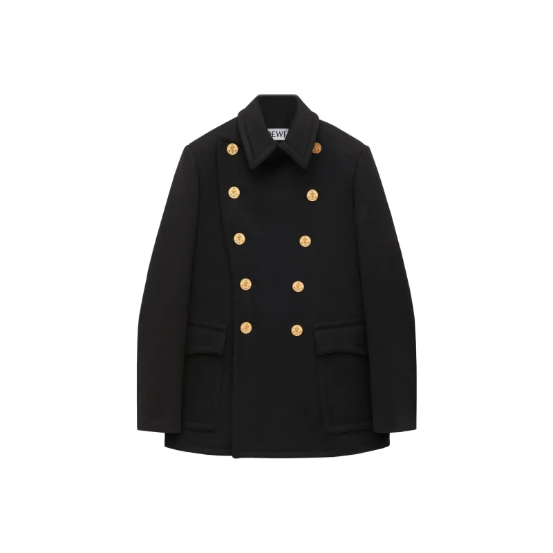 LOEWE Peacoat 'Black'-0