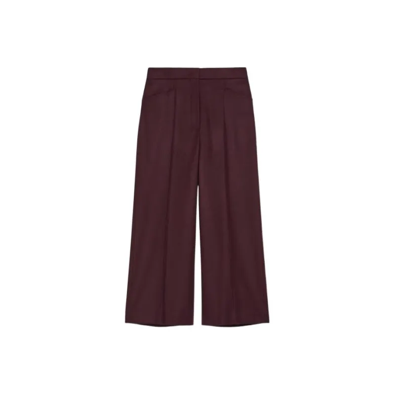 MaxMara Studio Casual Pants Women's Purple-0