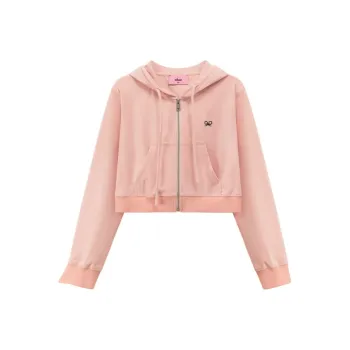 CHUU Cropped Coat Women's Light Pink