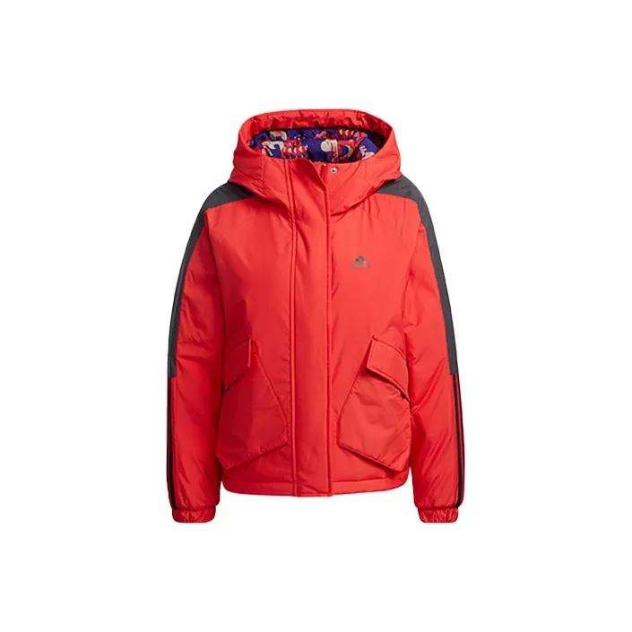 Adidas Puffer Jacket Winter Women's Scarlet-0