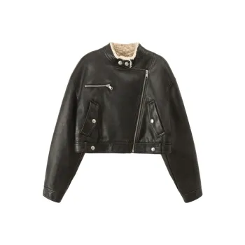 CHUU Cropped Coat Women's Black