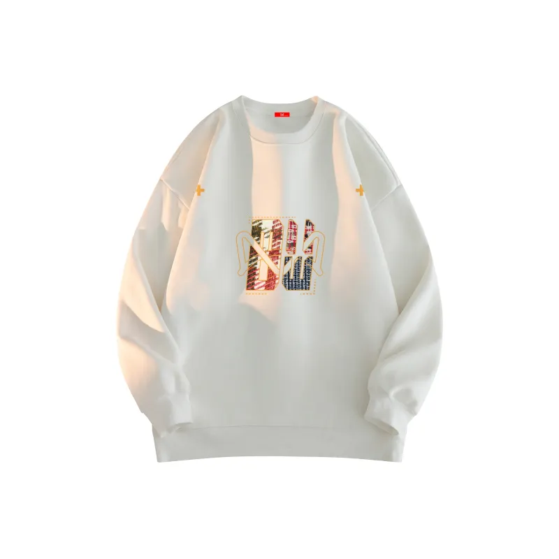 MIIOW Trend Party Series Sweatshirt Unisex Black-2