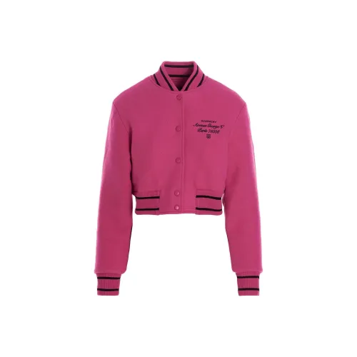 Givenchy Cropped Bomber Varsity 'Pink/Black'