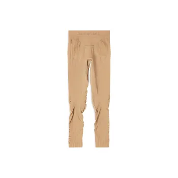 Balenciaga SS23 Leggings Slim Fit Women's Camel