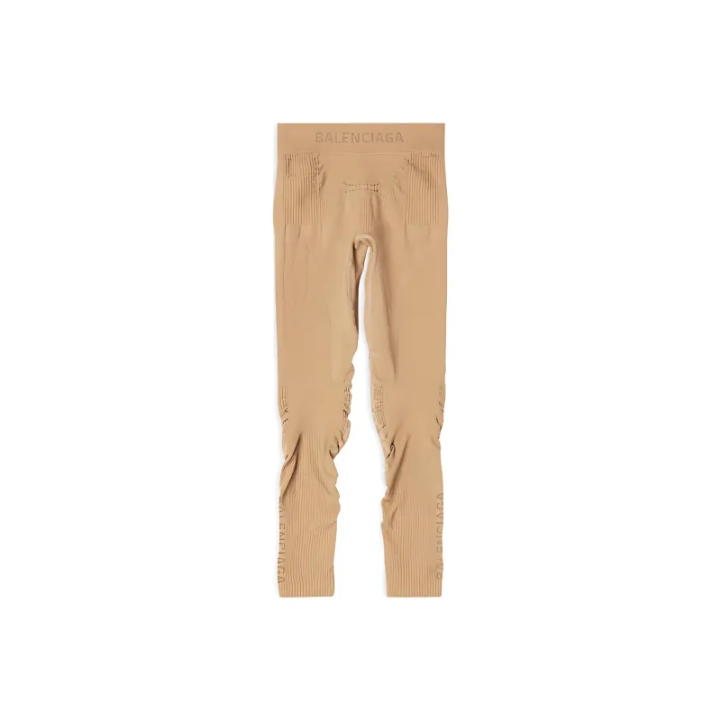 Balenciaga SS23 Leggings Slim Fit Women's Camel-0