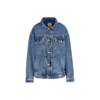 GUESS Denim Jacket Women's Blue