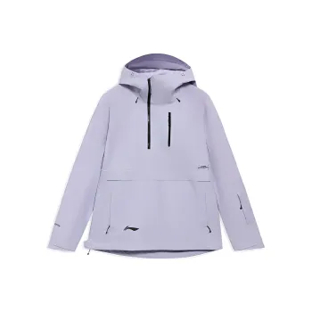 LiNing Puffer Jackets Women's Bad Little Purple