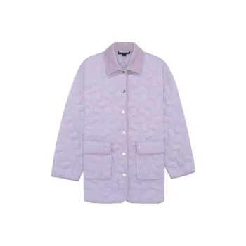 LI NING 1990 Classic Collection Puffer Jackets Women's Vero Rose Purple