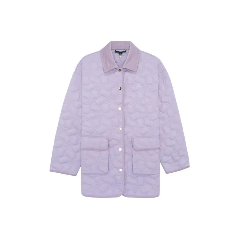 LI NING 1990 Classic Collection Puffer Jackets Women's Vero Rose Purple-0
