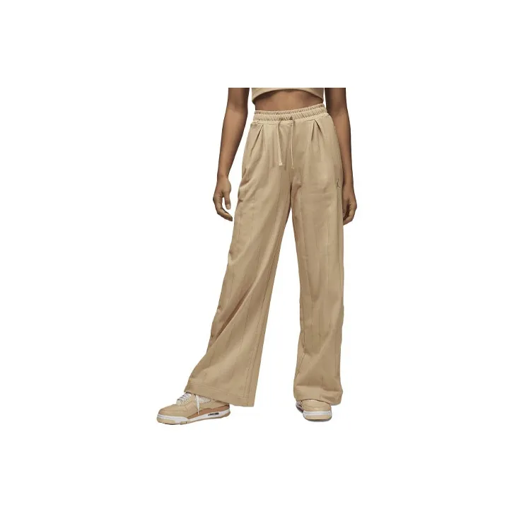 Jordan Knitted Sweatpants Women's Khaki-0