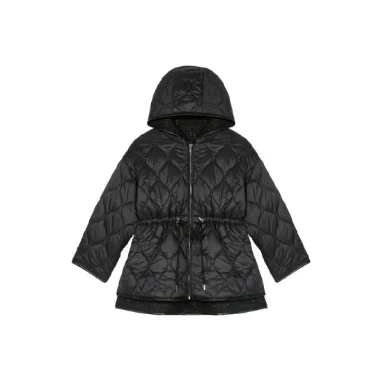 Maje Puffer Jacket Women's Black-0