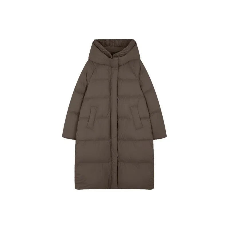 IHIMI Down Jacket Women's Bluewood Brown-0