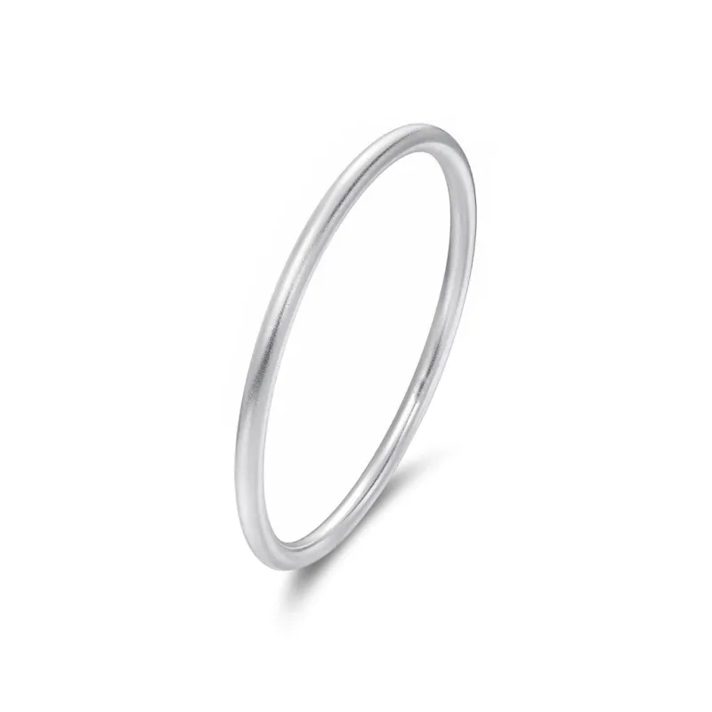 Fortune Gold 999 Fine Silver Bangles Women's-0