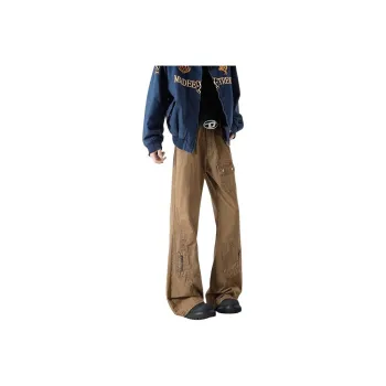 FASTFISH Jeans Unisex Brown