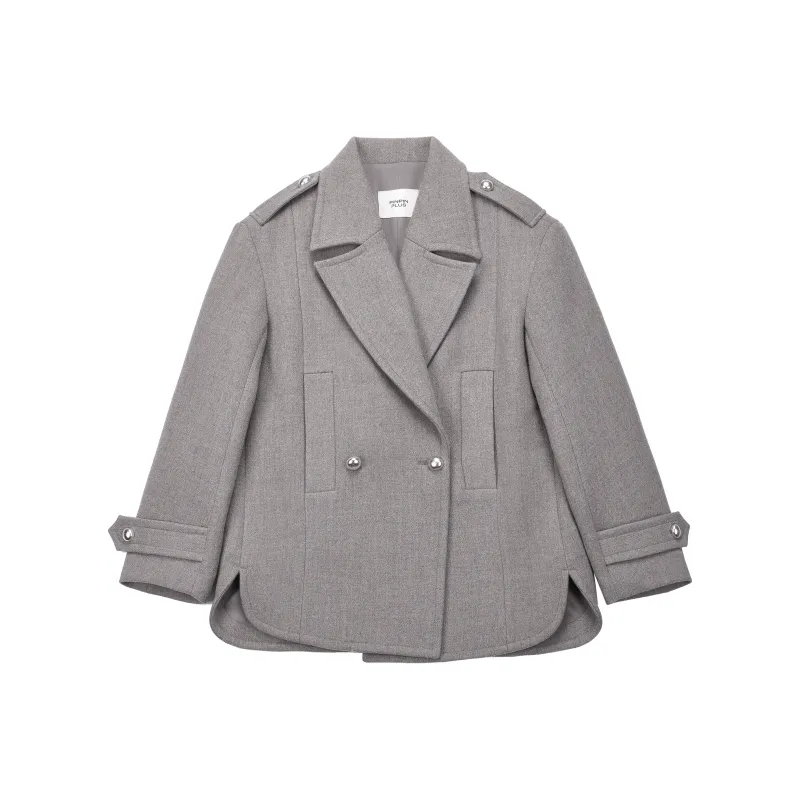 PP Coats Women's Gray-0