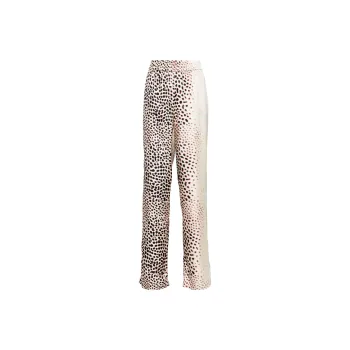 Roberto Cavalli Graphic print Straight Trousers
