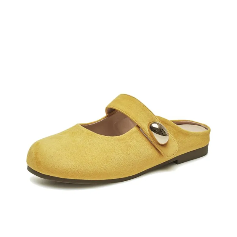 15 MINS Closed Toe Slippers 3cm Women's-13