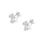 [1 Pair]Cross Stud Earrings[Medical-Grade Titanium Steel]