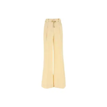 Zimmermann Knitted Sweatpants Women's Yellow
