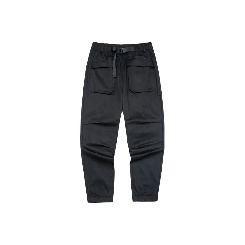 Erke Casual Pants Women's Jet Black-0