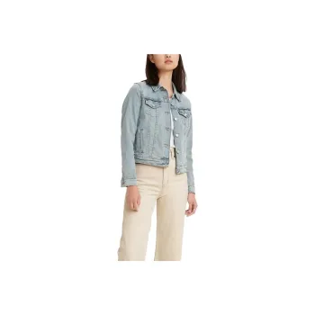 Levis Denim Jackets Women's Light Blue