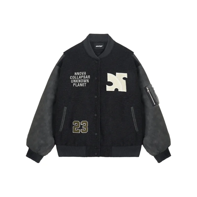 NNOVA Baseball Jacket Women's Black-0