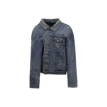 Balenciaga Deconstructed Jacket 'Blue'