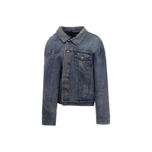 Balenciaga Deconstructed Jacket 'Blue'