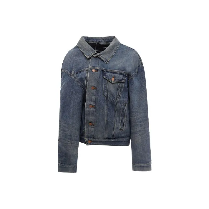 Balenciaga Deconstructed Jacket 'Blue'-0