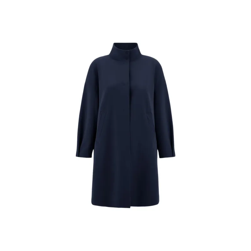 HERNO High Neck Long Sleeved Coat-0