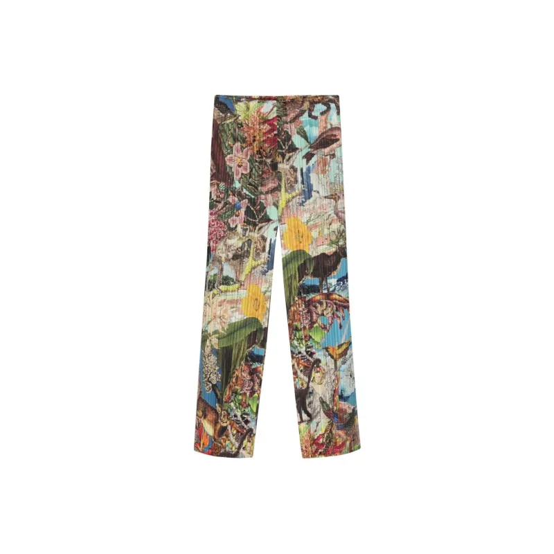 PLEATS PLEASE ISSEY MIYAKE Casual Pants Women's Multicolor-0