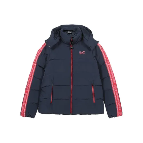 EMPORIO ARMANI Puffer Jackets Women's Night Blue