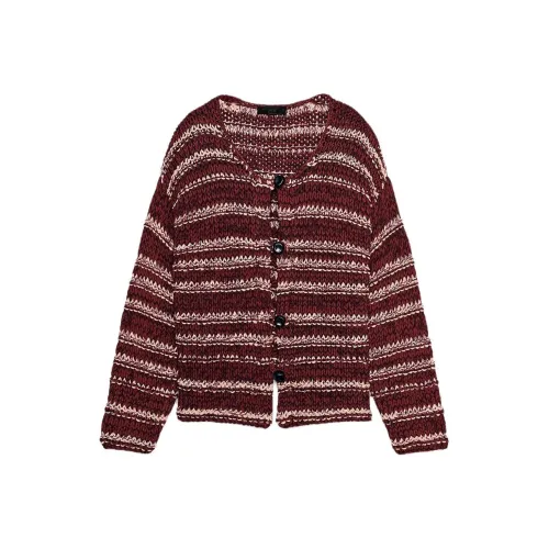 ZARA Knitwear Women's White/Dark Red
