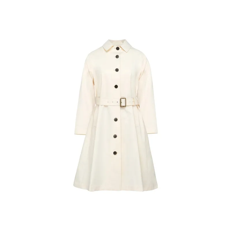 LI NING 1990 Trench Coats Women's Light Antique Yellow-0