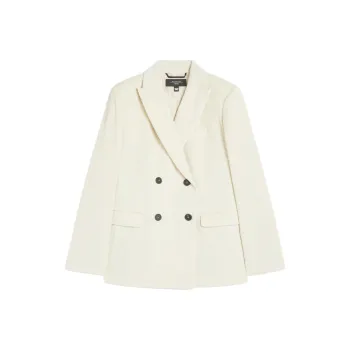 WEEKEND MaxMara Business Suit Coat Women's White