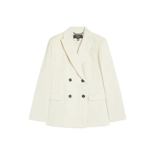 WEEKEND MaxMara Business Suit Coat Women's White