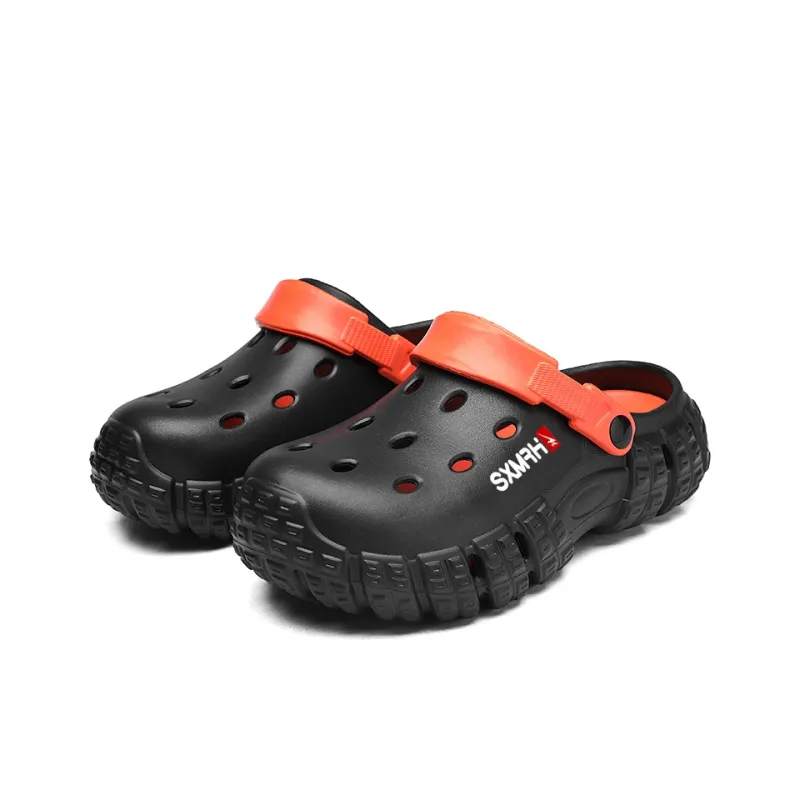 Binary Platform Height Increase, Summer Lightweight Comfort, Soft And Springy Sensation Clogs Men's-5