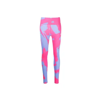 OFF WHITE Printed High Waist Leggings Pink/Purple
