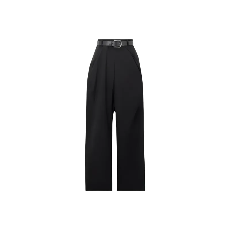 LOEWE Draped Trousers 'Black'-0
