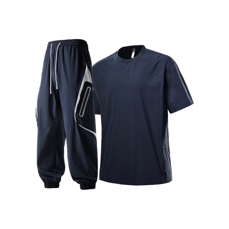 RAP PANDA Casual Sportswear Men's Two Piece Set-6