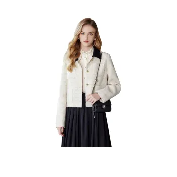 TOUCH Cropped Coats Women's Beige