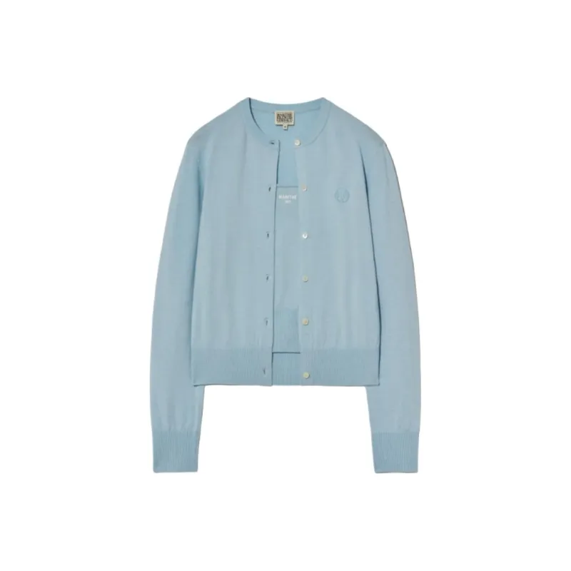 MARITHE FRANCOIS GIRBAUD SS25 Knitwear Women's Sky Blue-0