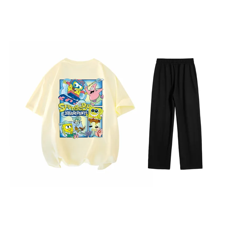 SPONGEBOB SQUAREPANTS Casual Sportswear Unisex-10