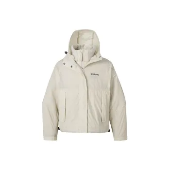 Columbia Windbreaker Jackets Women's Ecru