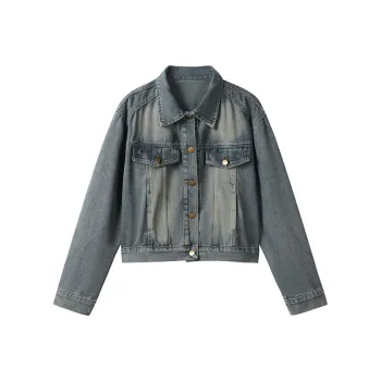 FAIRWHALE Denim Jackets Women's