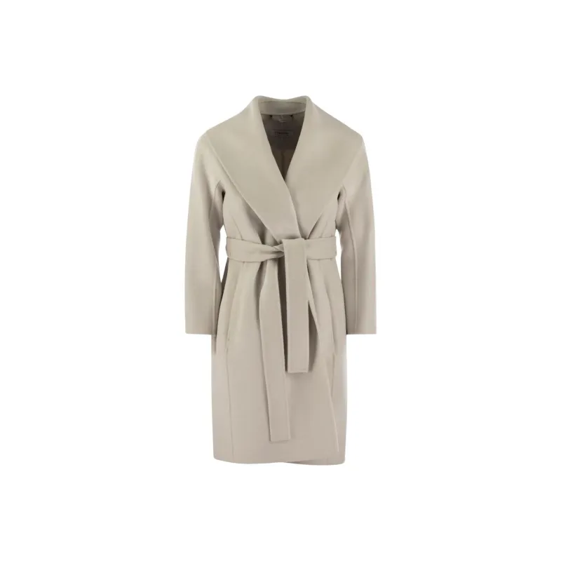 'S MAX MARA Belted Long Sleeved Coat-0