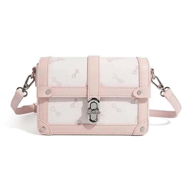 Barbie PU Shoulder Bag Women's Pink-1